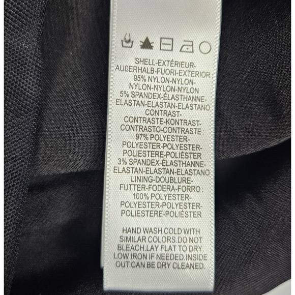 Dress The Population Brinley Black Mesh S Long Sleeve Ruched Mini Sheer Party - Picture 14 of 16